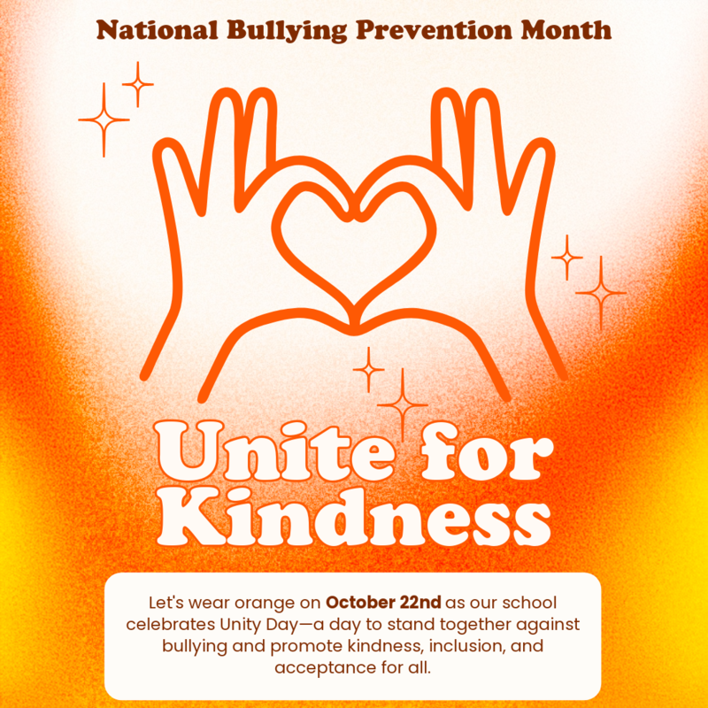 Unity day wear orange Oct 22nd