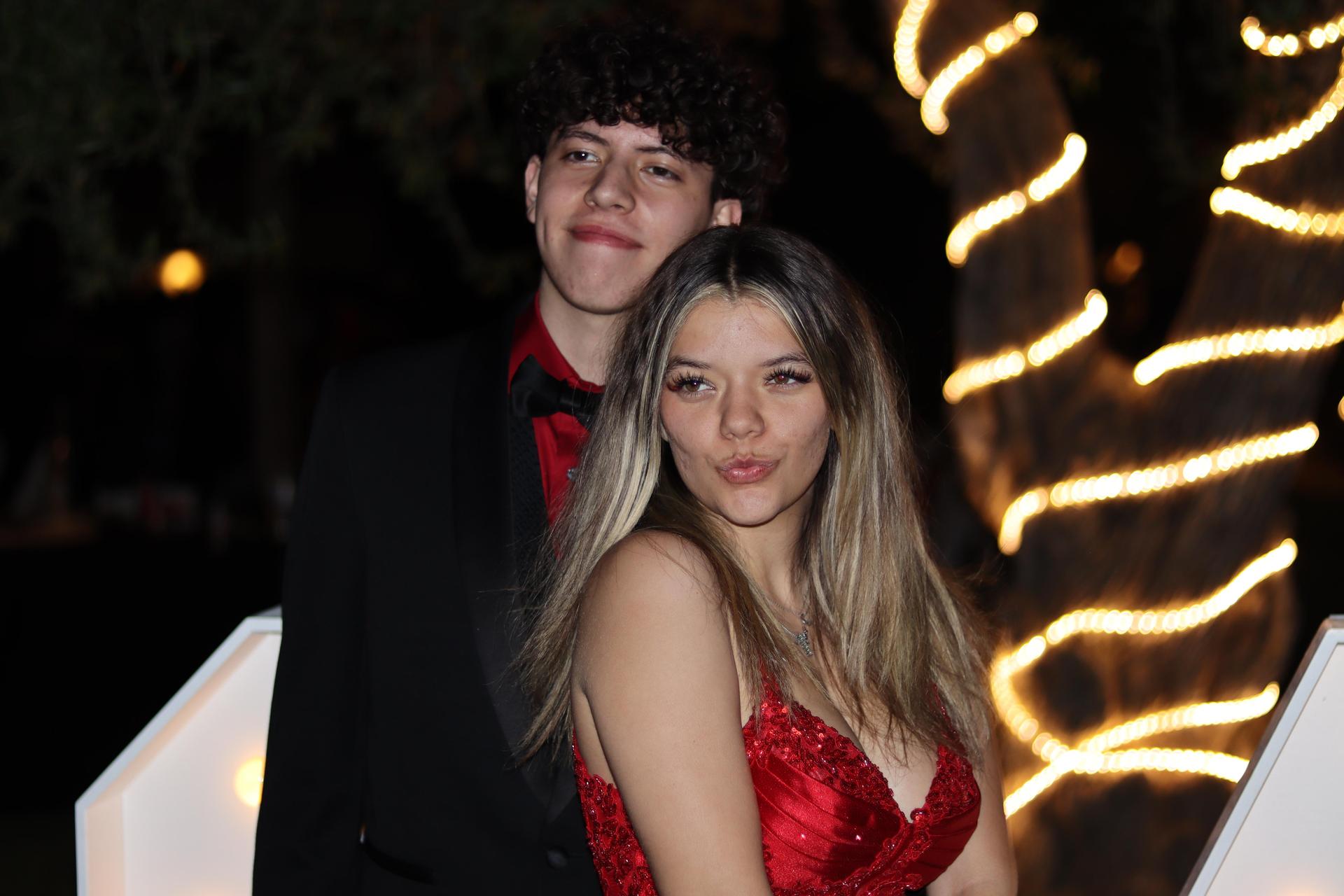 students enjoying Prom night