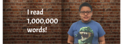 I read 1,000,000 words!