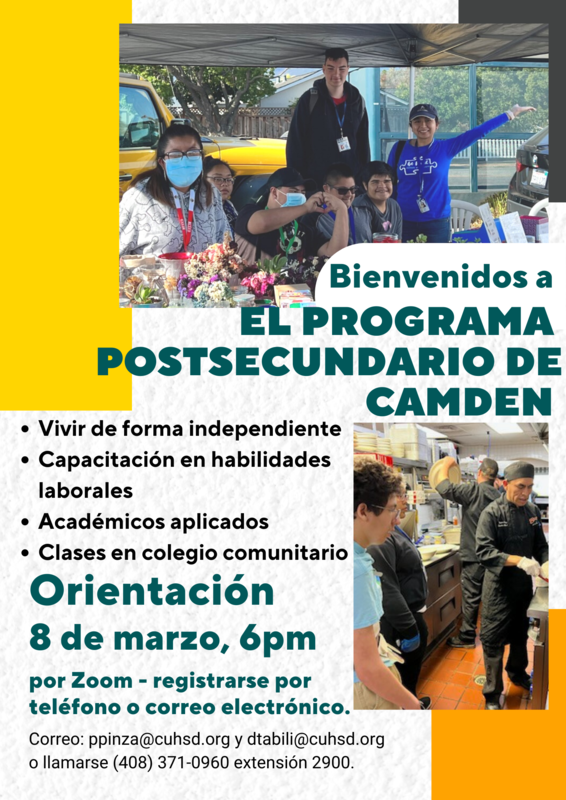 Orientation flyer Spanish