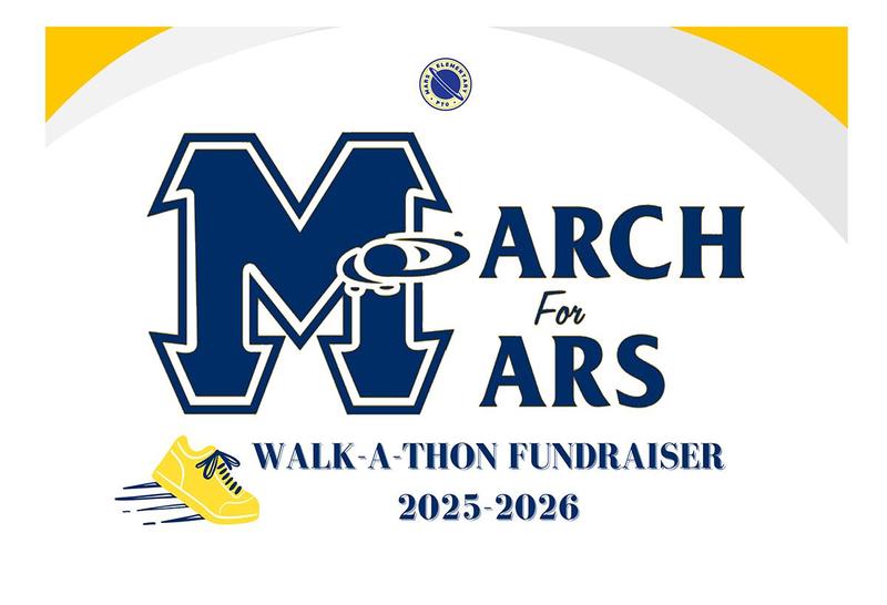 Mars Area Elementary PTO is holding its annual “March for Mars” walk-a-thon fundraiser