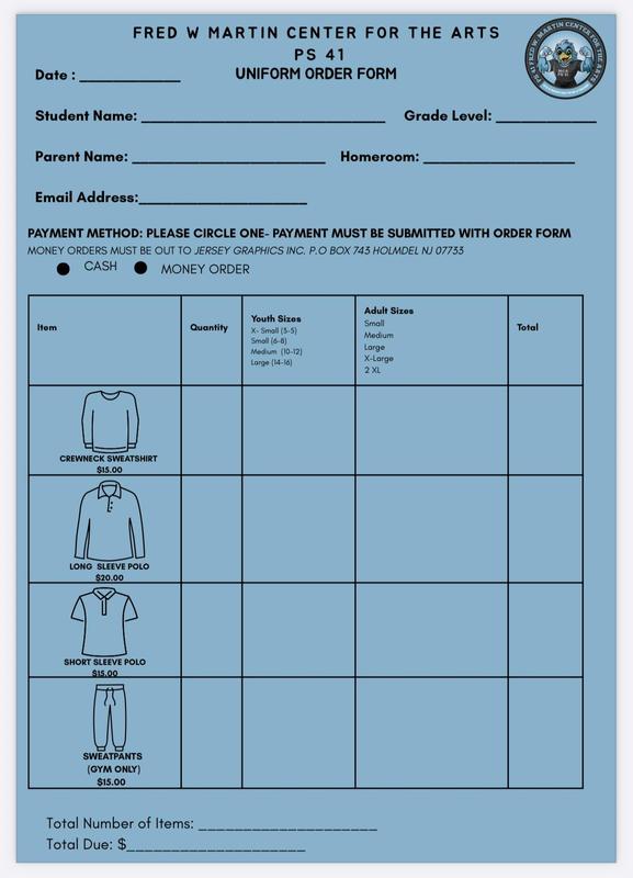 Order Sheet