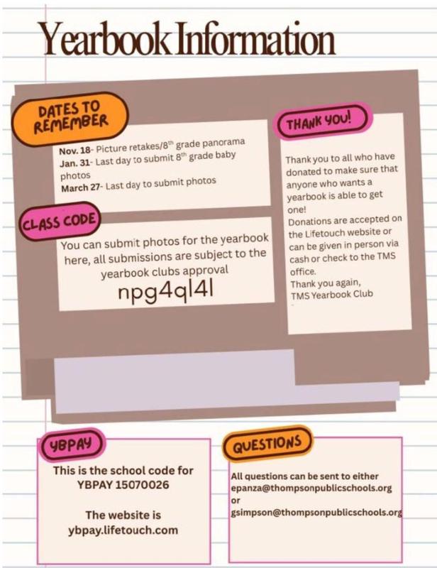 Yearbook Information