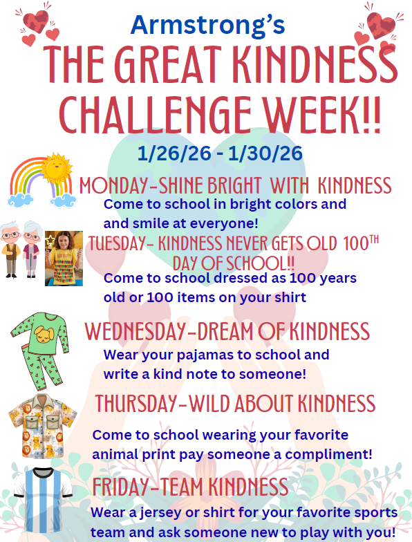 Flyer The Great Kindness Challenge