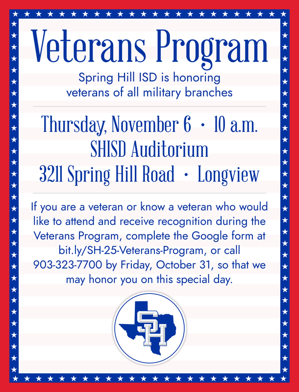 Veterans Day Program