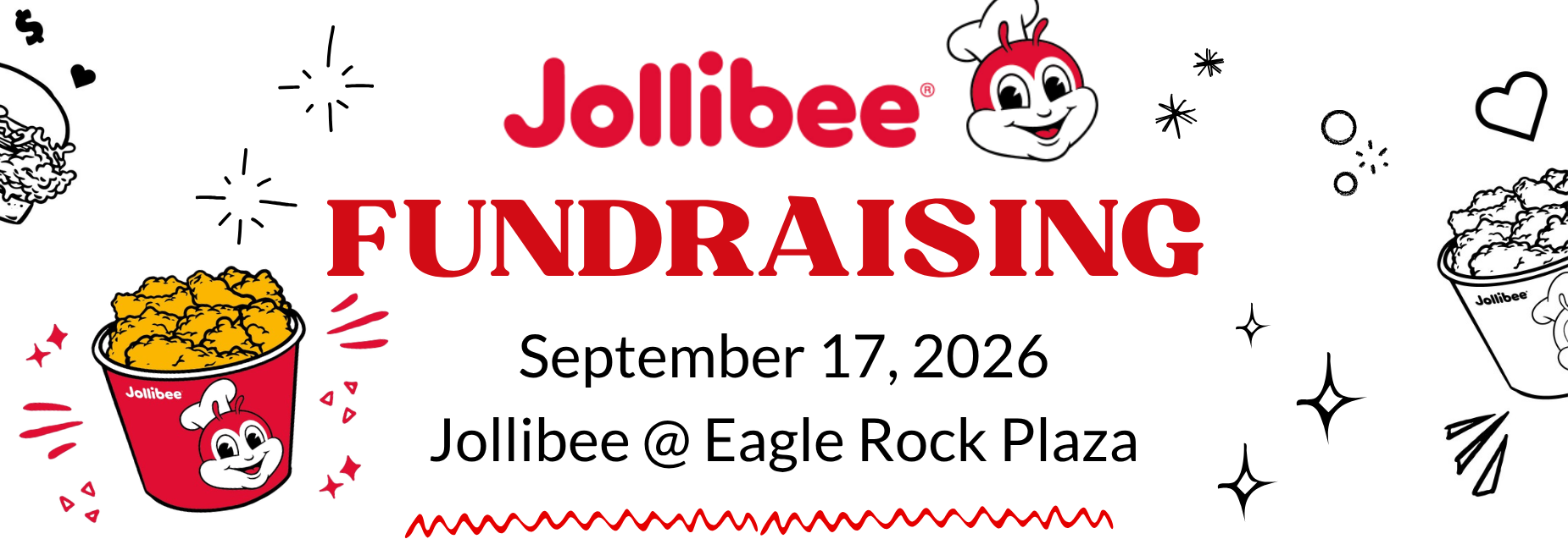 Jollibee Fundraiser at Eagle rocke plaza