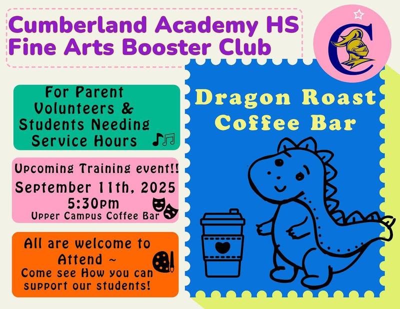 CAHS Fine Arts Booster Club - Need Volunteers