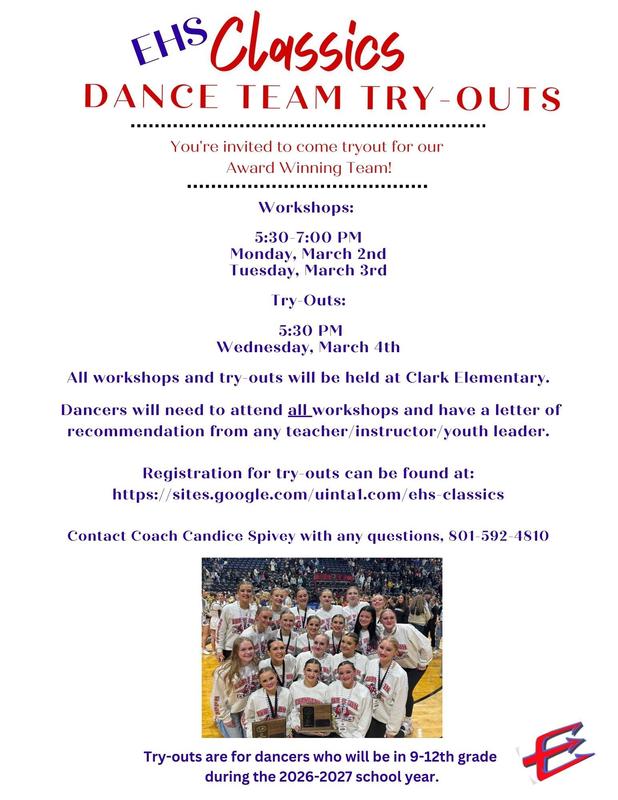 dance team tryouts