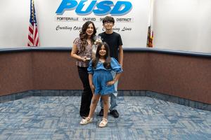 Lisa Quintana Accepting her recognition