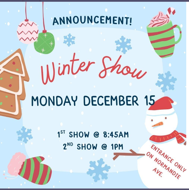 Winter Program Flyer English