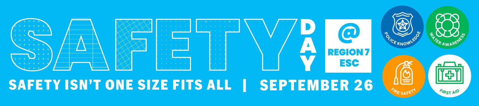 Safety Day marketing banner