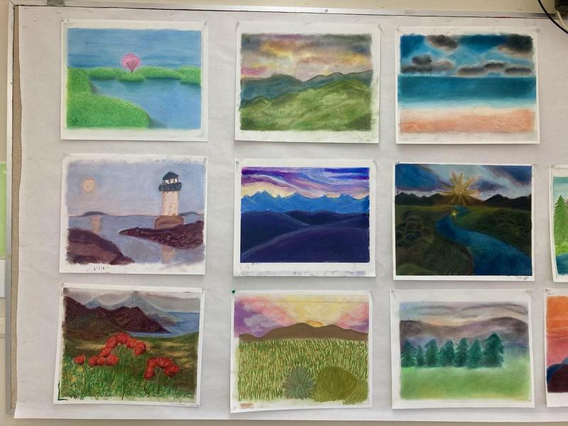 Art 1 Regents Shine in their final projects!!