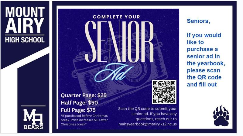 Class of 2026 Senior Yearbook Ad