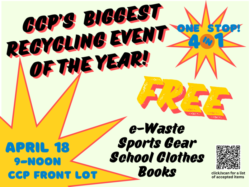 Chaminade Recycling Drive April 18