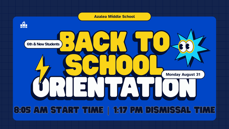 back to school orientation middle school