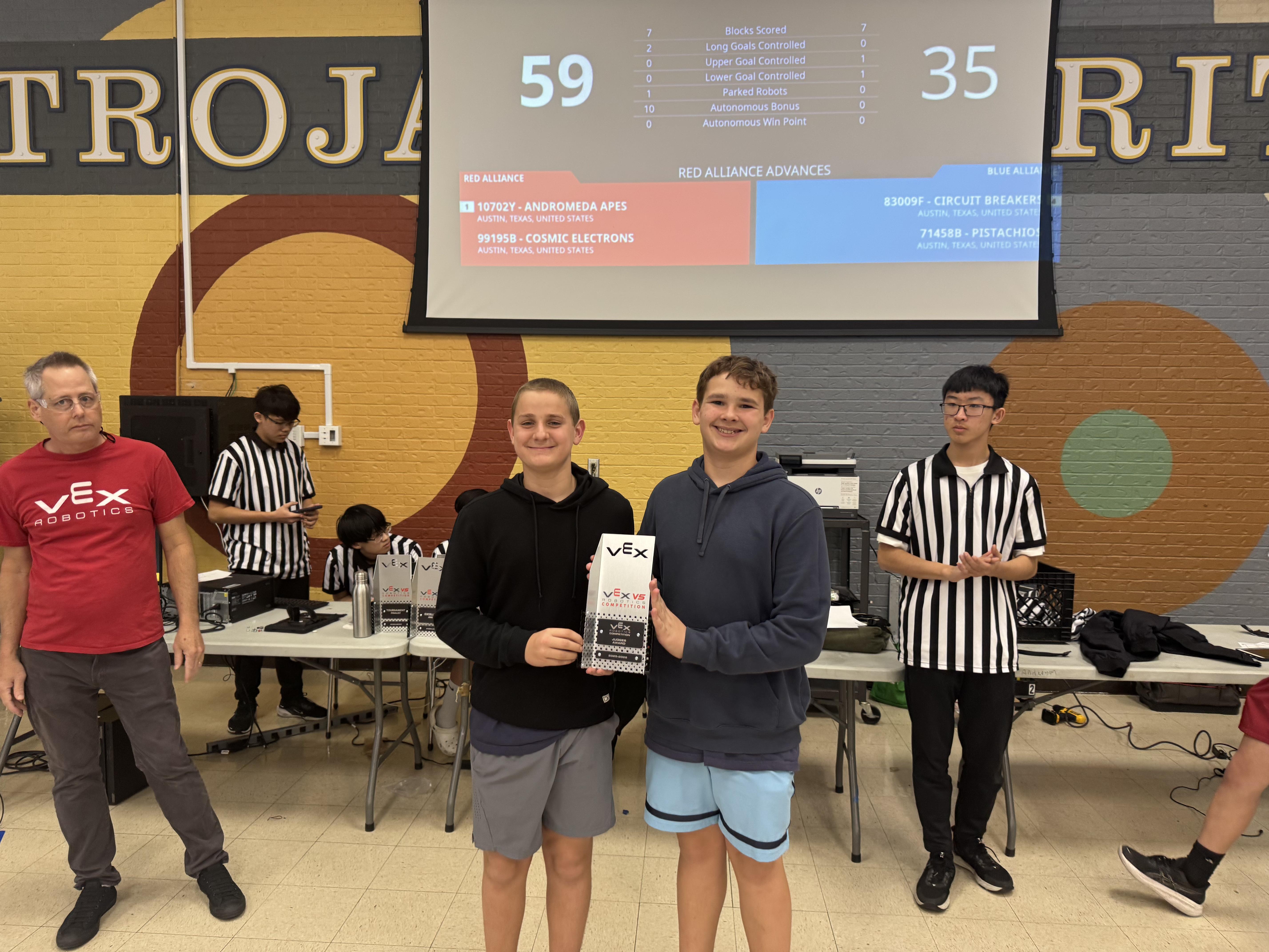 VEX V5 Teams Shine at State Championship