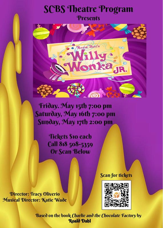 Willy Wonka Jr. is Coming to SCB! Featured Photo