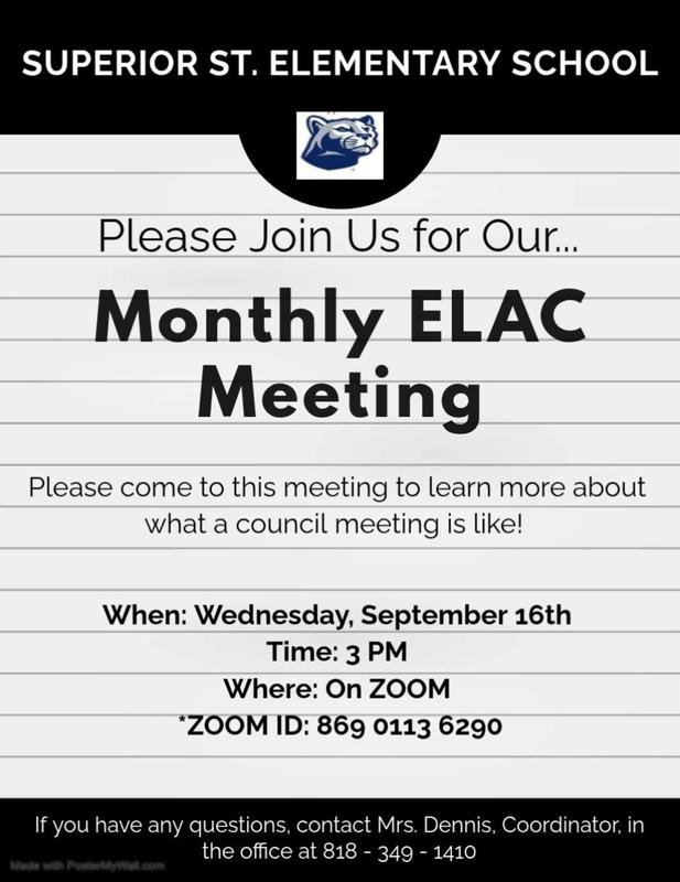 ELAC Meeting