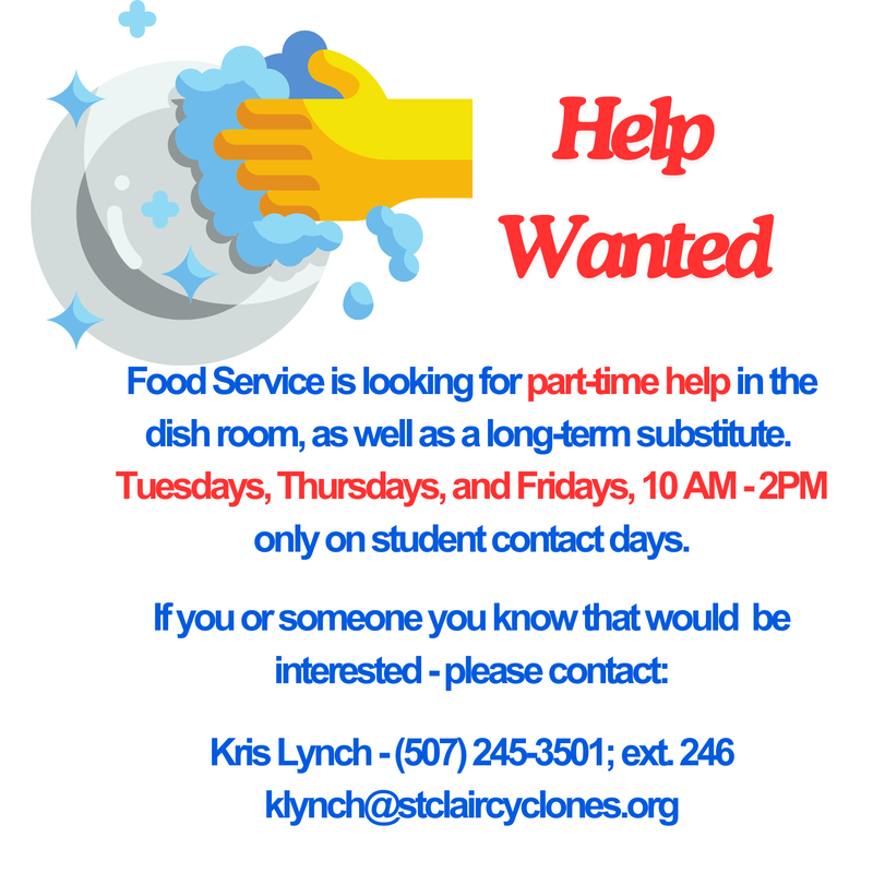 Food Service Help Wanted