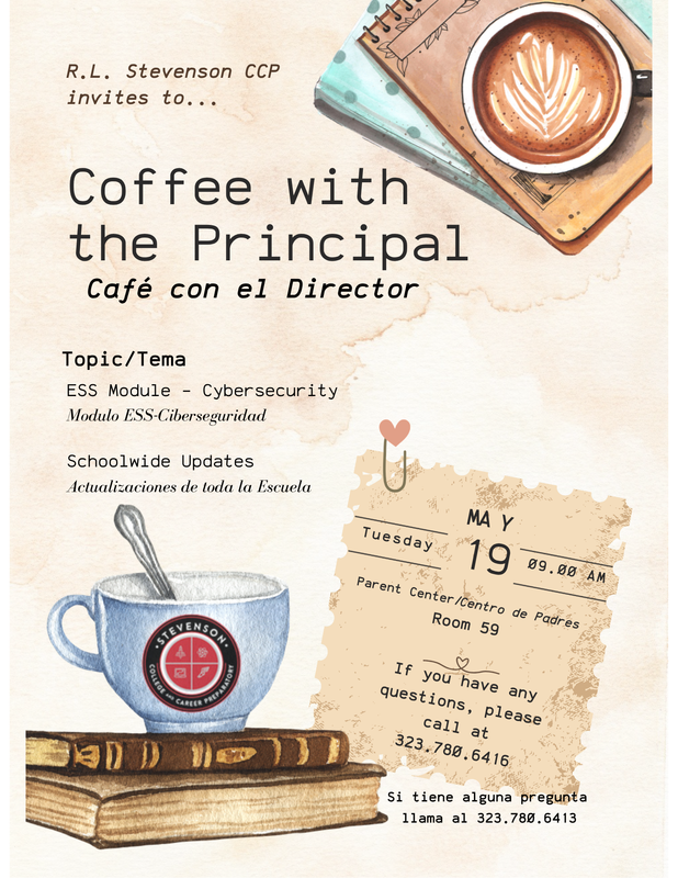 Coffee with the principal may 2026