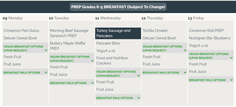 Breakfast for the Week! ¡Desayuno de la semana!