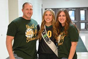 Coalers Volleyball Seniors honored