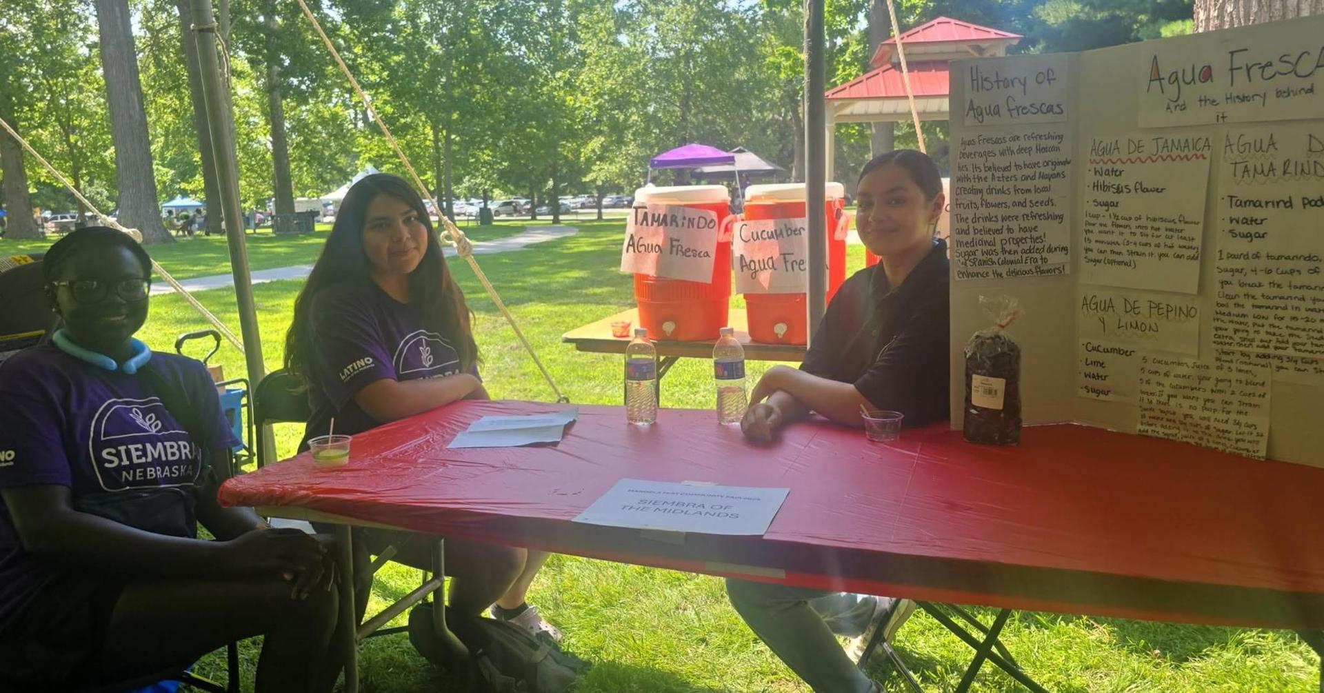 Gardening Table at Mandela Fest