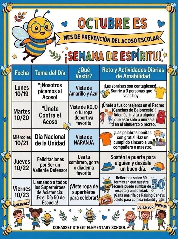Calendario de la semana de Espiritu