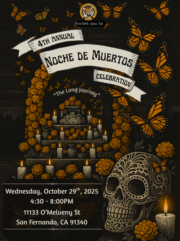 Day of the Dead event! October 29th
