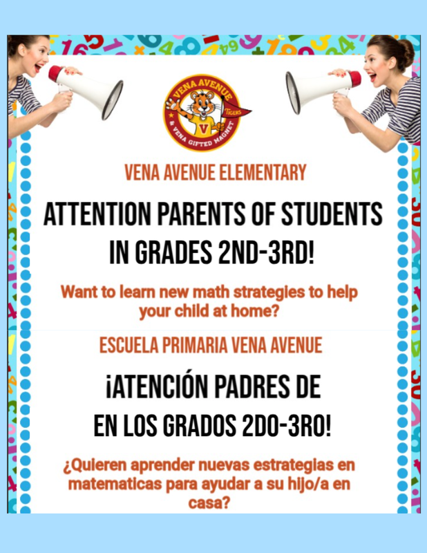 Parent Workshop - Math 2-3 grades poster
