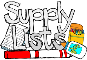 2019-2020 Supply Lists Featured Photo