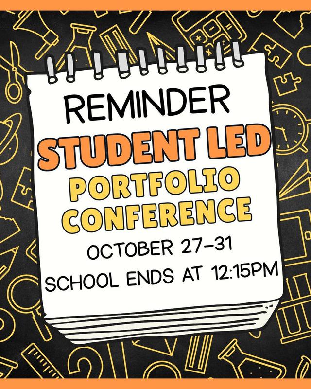Student Led Portfolio Conference
