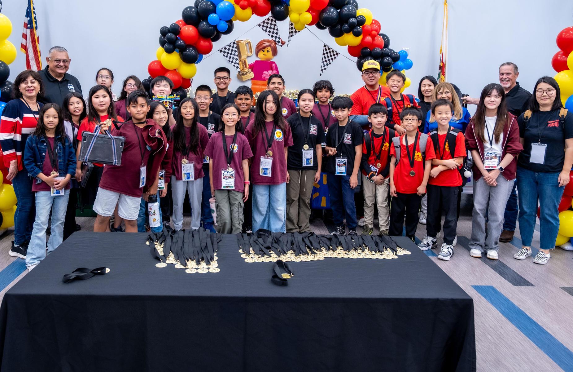 Students from pantera elementary