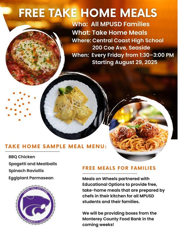 Meals on Wheels Begins August 29 at 1:30 p.m.