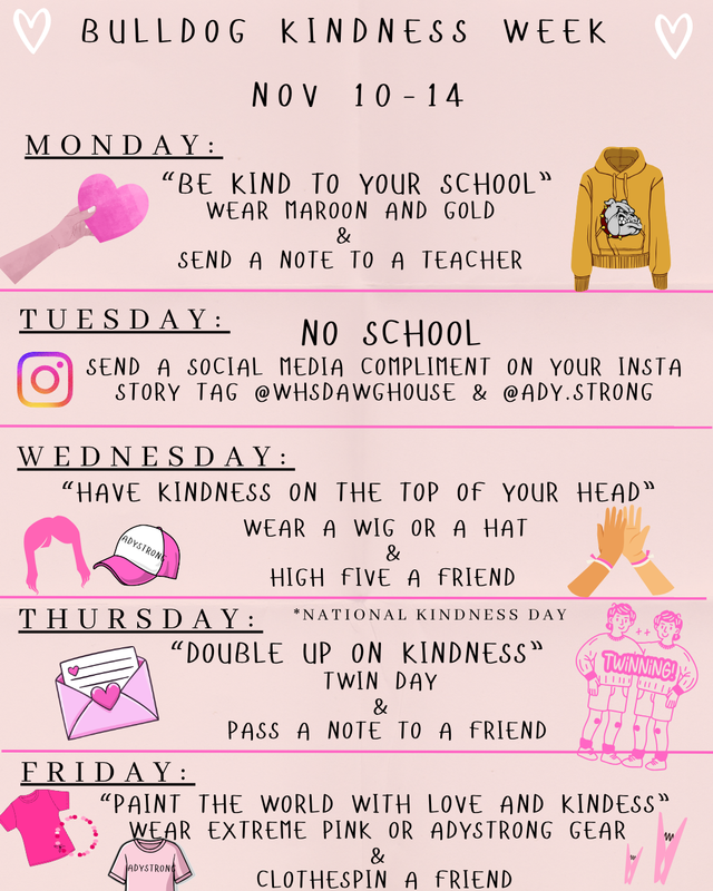 Bulldog Kindness Week Featured Photo