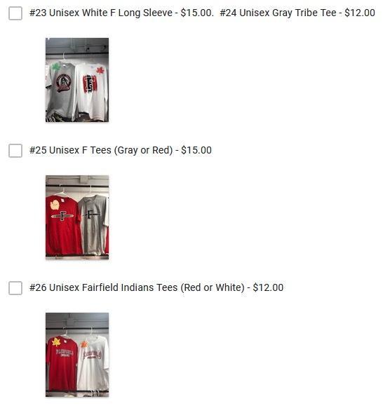 FFS Spirit Store items