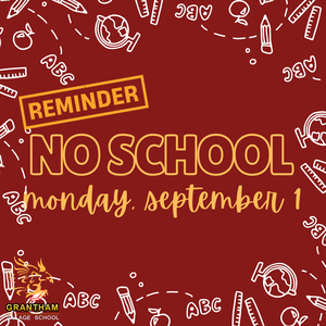 No school on September 1st