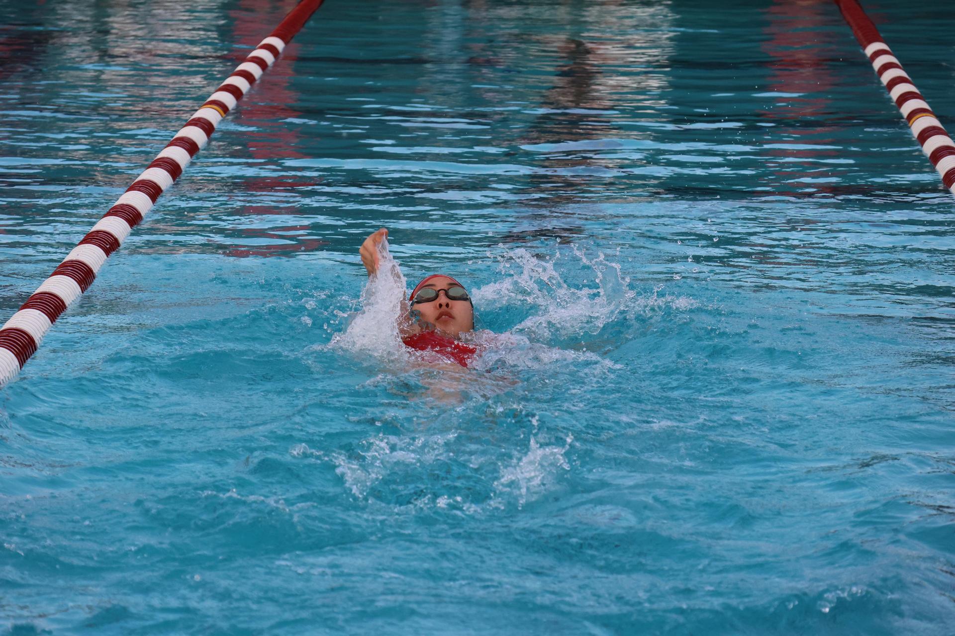 Yehna Song Swimming