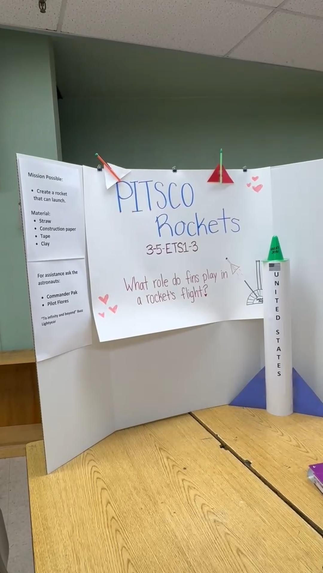 Pitsco Rockets Valentine