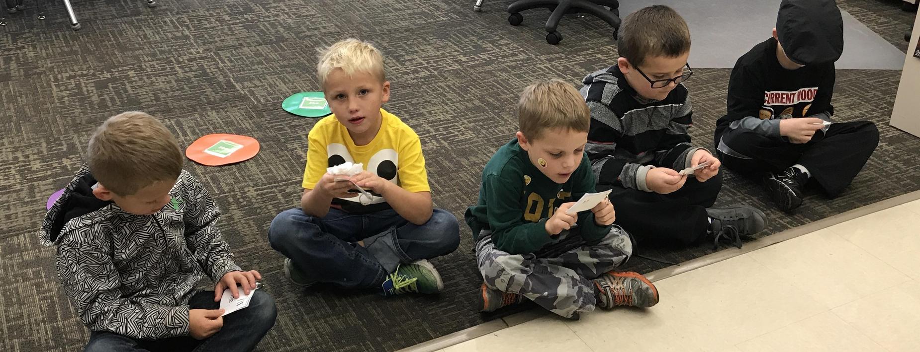 Practicing tricky words
