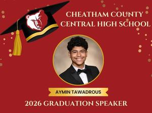 Aymin Tawadrous is the CCCHS graduation speaker.
