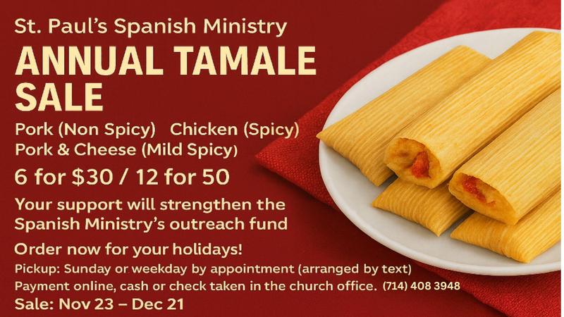 Tamale Sale 2025
