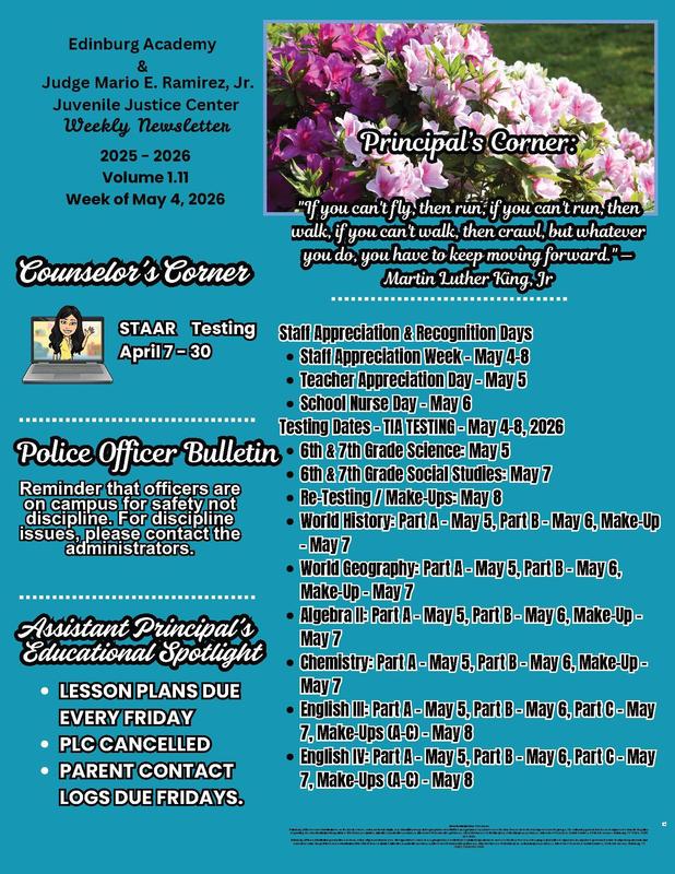 News letter May 4-8-2026