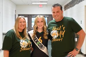 Coalers Volleyball Seniors honored