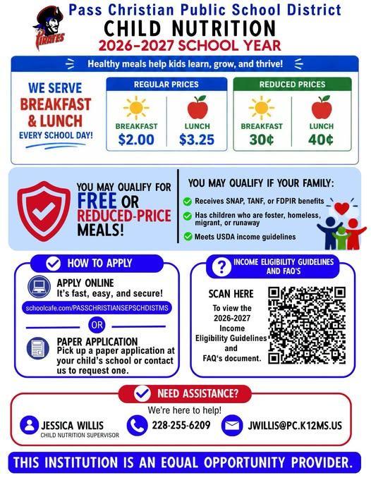 Child Nutrition 2026-2027