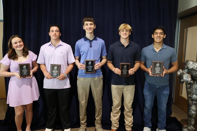 Excellence Award Recipients for 2025-2026 School Year
