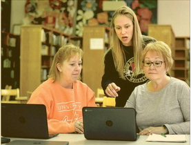 McCort Teachers Taking Lessons Online Thumbnail Image