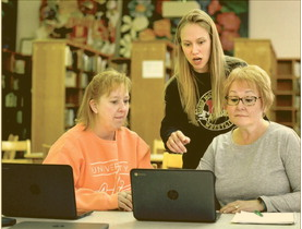 McCort Teachers Taking Lessons Online