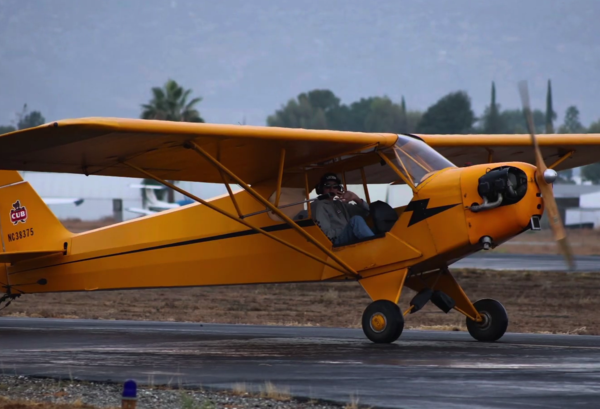 Advanced Aviation Student, Preston Volk, flew solo on his 16th birthday, November 14th!