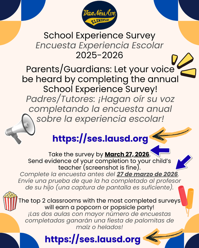 School Experience Survey